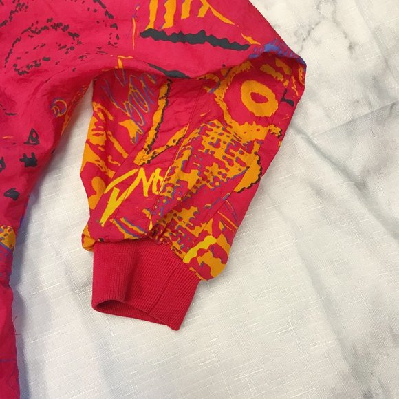 Vintage Nike Y2K Bomber/Varsity Nylon Jacket (M) - Picture 7 of 10